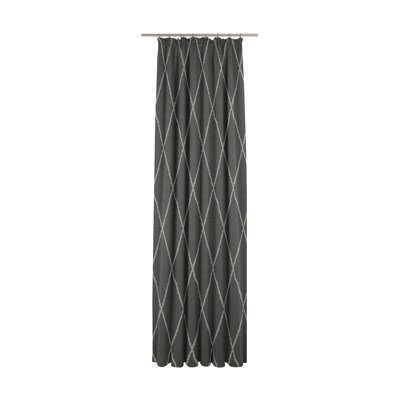 Beeman Pencil Pleat Opaque Single Curtain