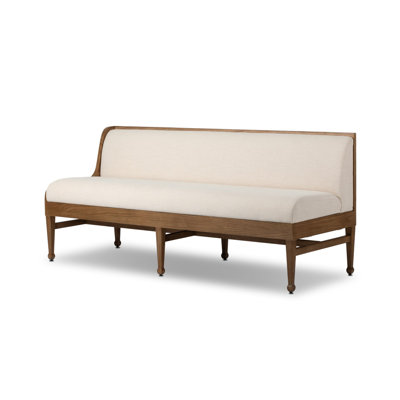 Priscilla LAF Dining Bench-49"-Crypton Wayfarer Snow