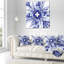 Coussin floral à fleur symétrique floral-30722595-30722591