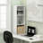 Furinno Pasir 3-Tier No Tool Assembly Open Shelf Bookcase, White-118178490