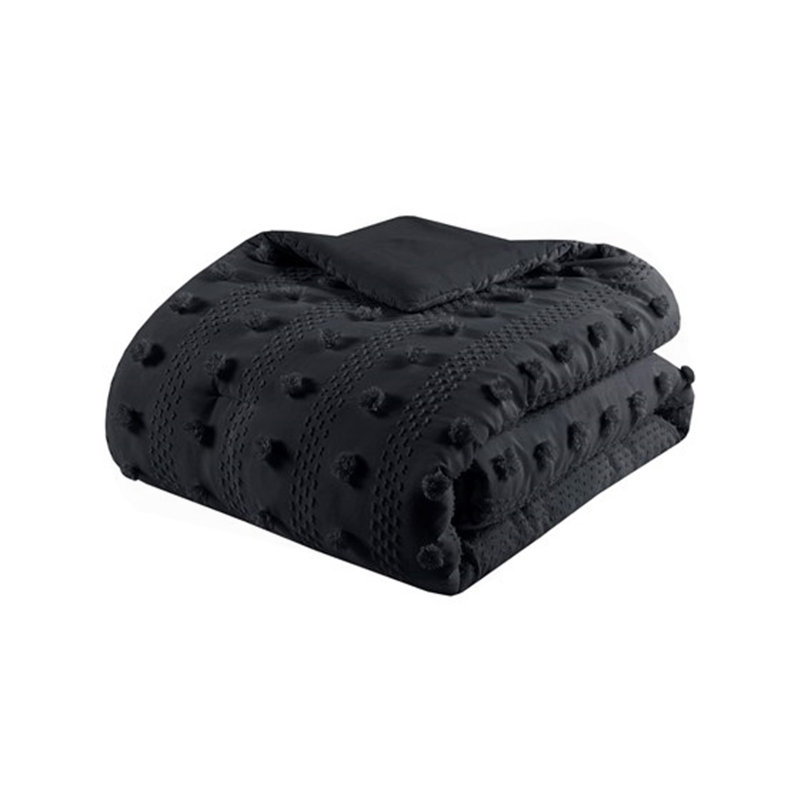 Full/Queen Clip Jacquard Comforter Set