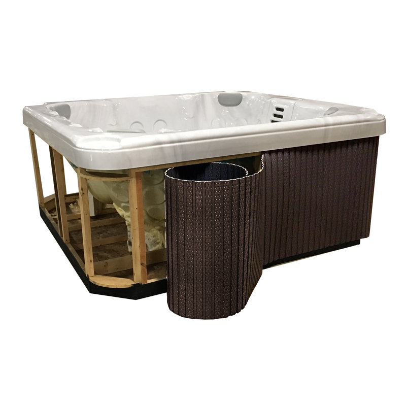 Ensemble de remplacement de panneau de spa flexible, Espresso