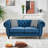 Selita 64.96" Velvet Loveseat Sofa With Nailhead-1242889125