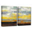 «Painted Sunset I / II» par Norman Wyatt Jr., ensemble de 2 reproductions d'art sur toiles tendues-28142421
