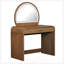 Élégante coiffeuse avec éclairage à DEL et écran tactile, tiroir spacieux pour le rangement et l'organisation de la chambre à coucher-129911209