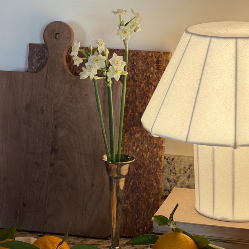 Lampe de table géométrique en résine 13,98 po Bainbridge