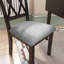 Petite salle à manger - 5 pièces avec table à rallonge rabattable et 4 chaises rembourrées, chaises de style ergonomique pour la cuisine-1879257278