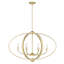 Lustre 6 lumières façon bougie Petitt-1179396160-1158883348