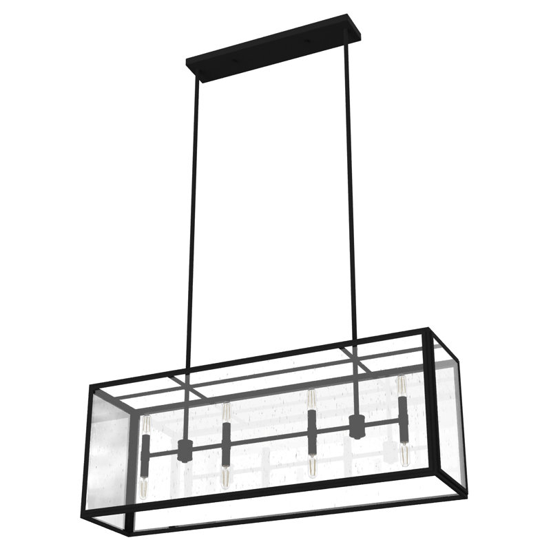 Felippe 8 - Light Kitchen Island Pendant, Natural Iron