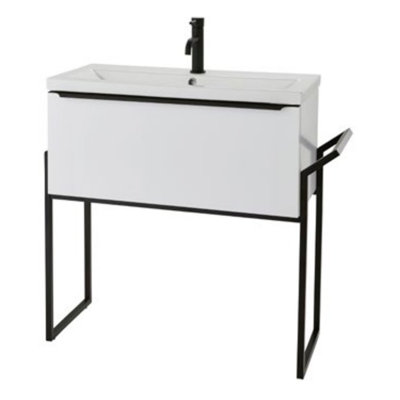 Clifton 600mm Single Bathroom Vanity with Vitreous China Basin