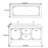 Simple modern stainless steel bathroom cabinet-111166887