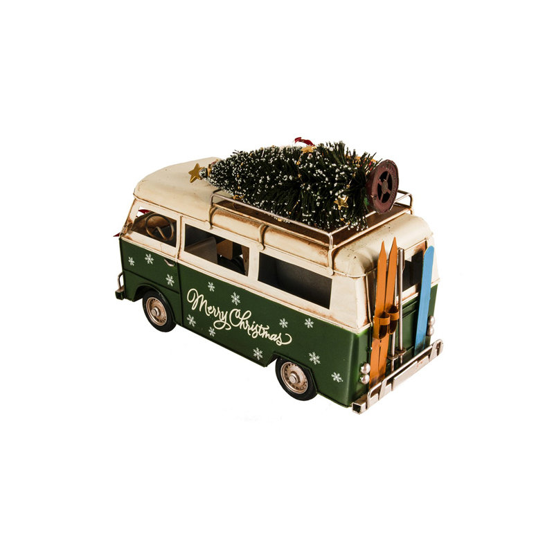 c1960s Volkswagen Christmas Bus Sculpture