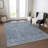 Machine Washable Indoor/Outdoor Xhevrie Blue Rug-1862750021