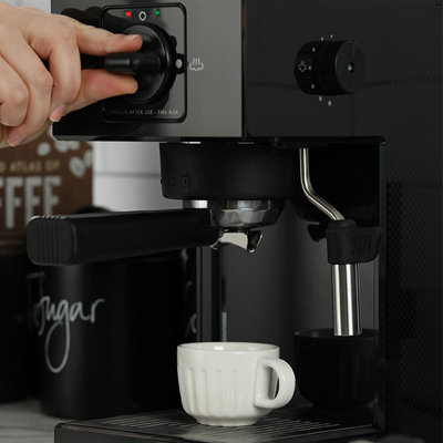 Espresso Coffee Machine Black