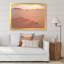Coucher de soleil sur des dunes de sable - Photographie sur toile-67230256-67230265