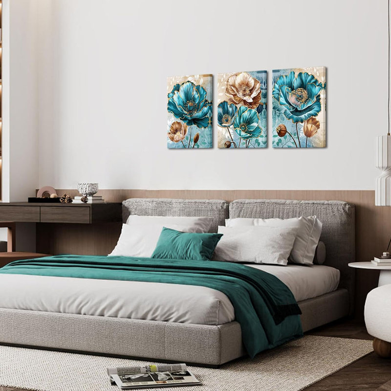 3 Piece Wrapped Canvas Set