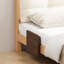 25 cm W Aluminium Bedside Table-313249871