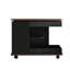 Table de bout réglable moderne avec roulettes, plateau relevable et table d'appoint rotative à 360 ° avec rangement pour les petits espaces-984921757