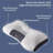 Cervical Pillow For Neck Pain Relief, Ergonomic Pillow For Sleeping, Orthopedic Bed Pillows Support For Side Back Sleepers Set Of 2
