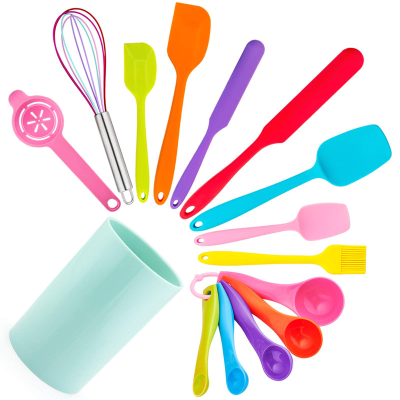 Belfry Kitchen Whipton 15 Utensil Set, Multicolour