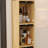 Space-Saving 4-Door Up-And-Over  Bathroom Storage Cabinet
