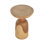Lily Solid Wood Block End Table