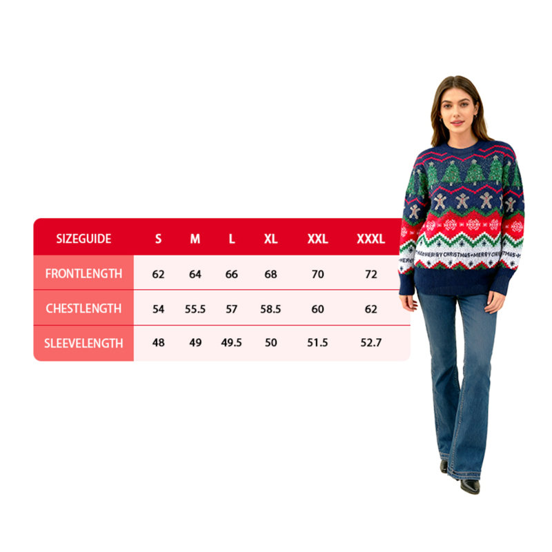 Christmas Fun Trees Jumper, Large
