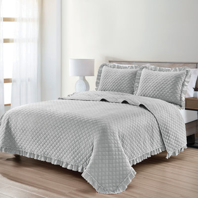 Bashira Microfiber Quilt Set