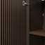 Meuble-lavabo avec portes et comptoir en résine Freestand