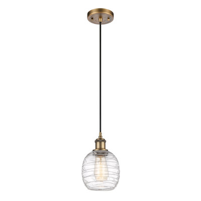 Luminaire suspendu simple à 1 lumière Amila