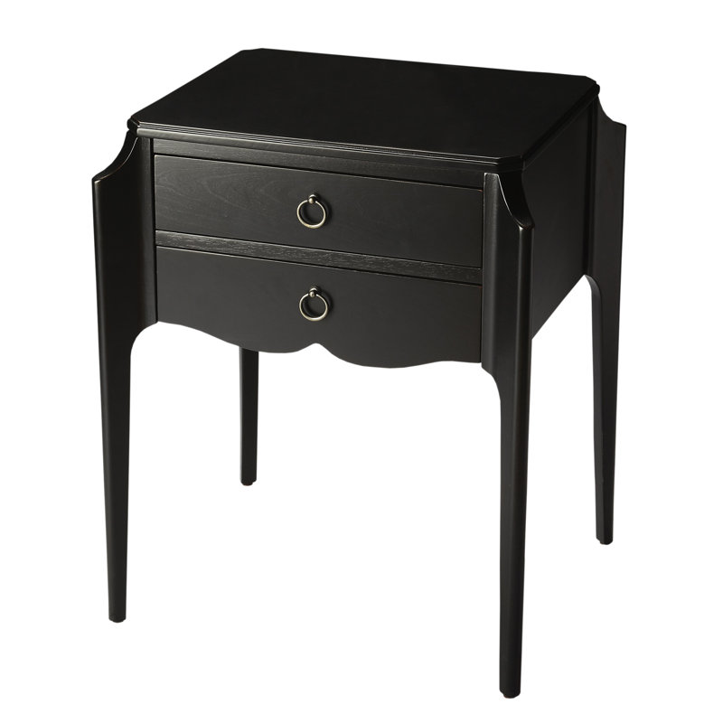 Wilshire End Table, Black Licorice