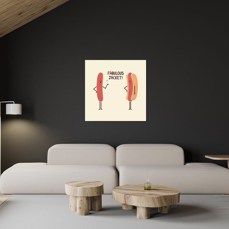 «Fabulous jaquette» par Handsoffmydinosaur - impression non encadrée, H 24 po x l 24 po x P 0,25 po