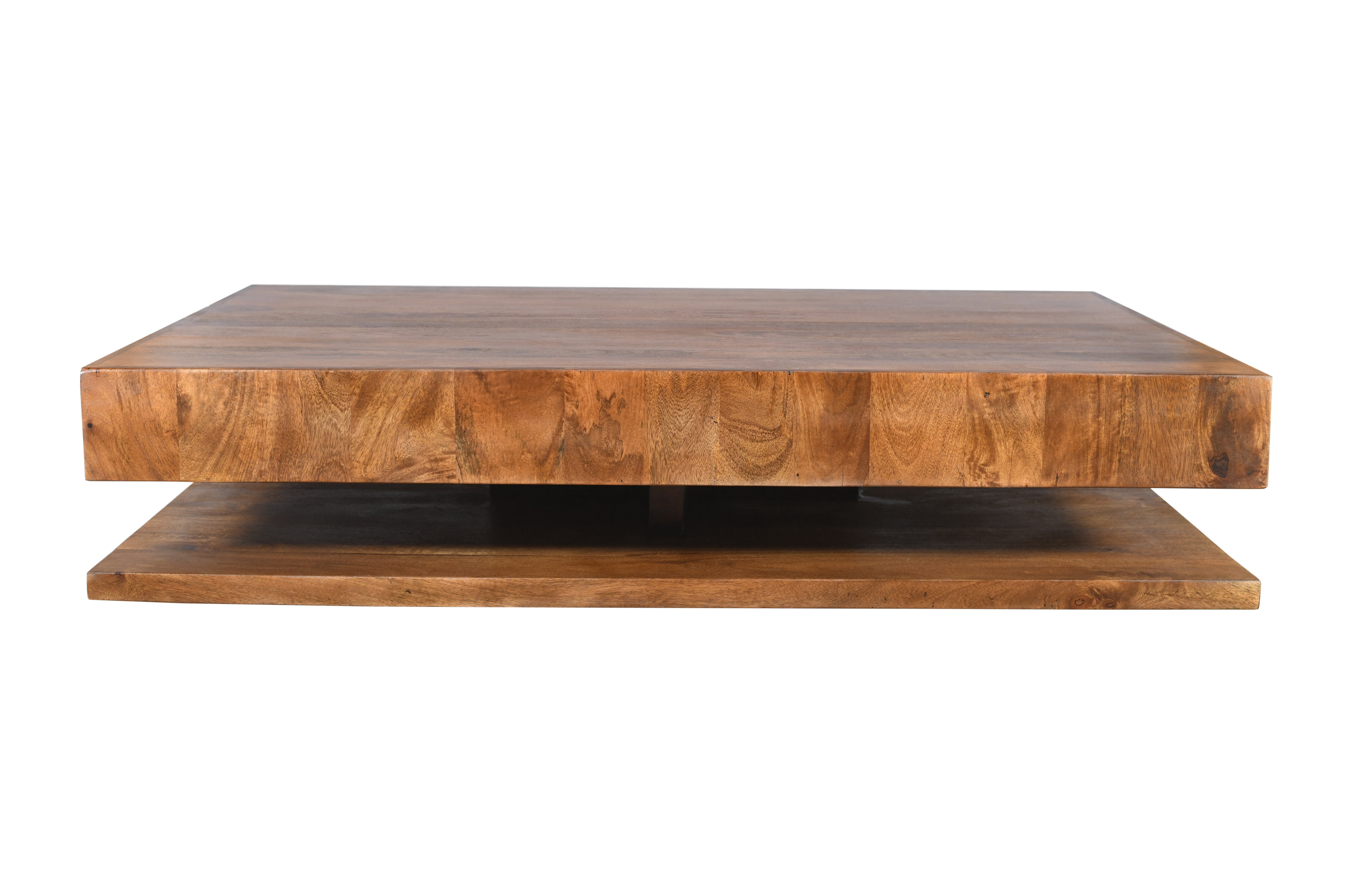 WANDINGT Modern Low Profile Solid Wood Coffee Table | Wayfair