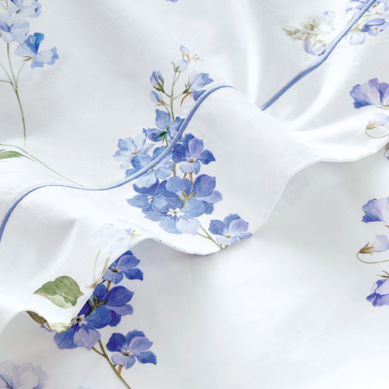 Charme Percale Flat Sheet, Queen Flat Sheet