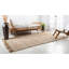 Tapis naturel tressé à la main à motif géométrique-22568566