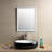 Modern Vitreous China Oval Vessel Bathroom Sink