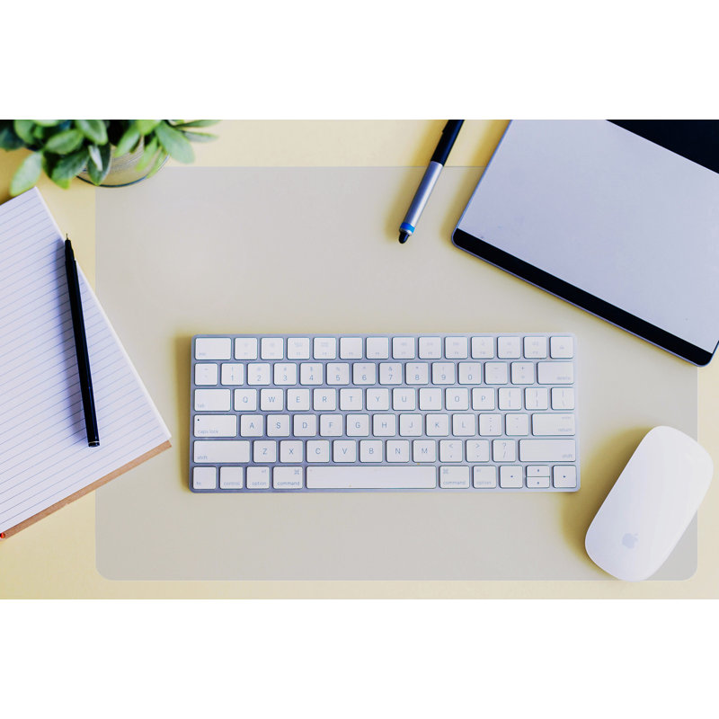 Desktex Polycarbonate Desk Protector - 29" x 59"