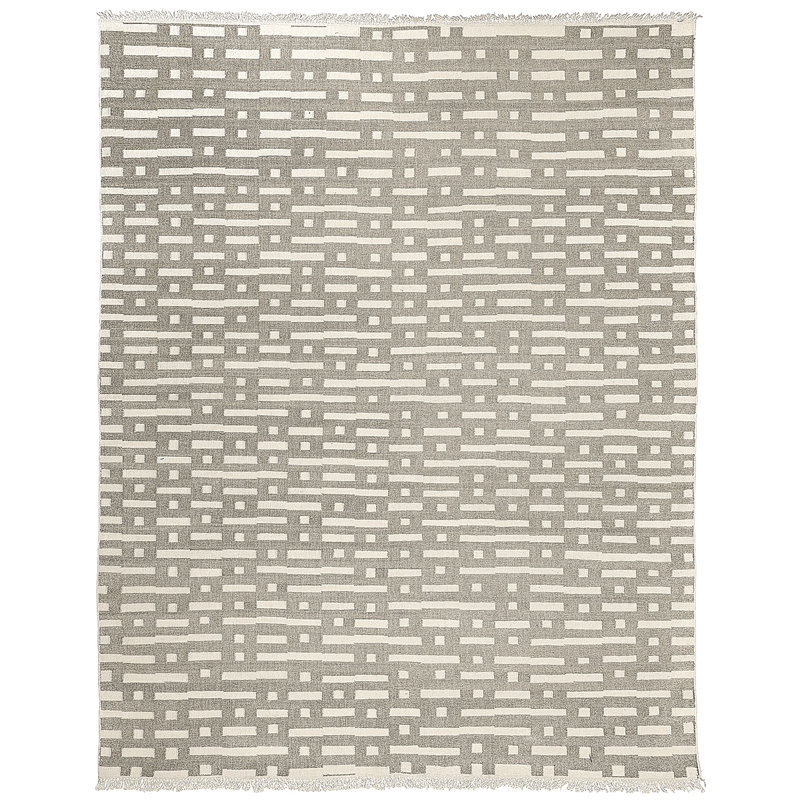 Abstract Ikat Indoor/Outdoor Rug, Rectangle 10' x 14'