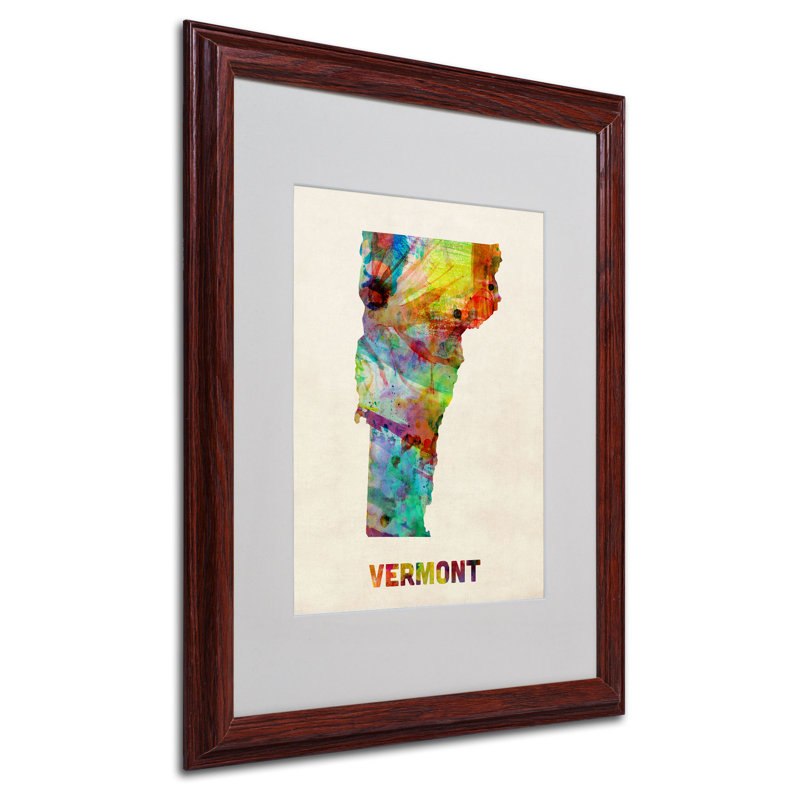 Modern & Contemporary, 20" H x 16" W x 0.5" D, Brown - Beveled