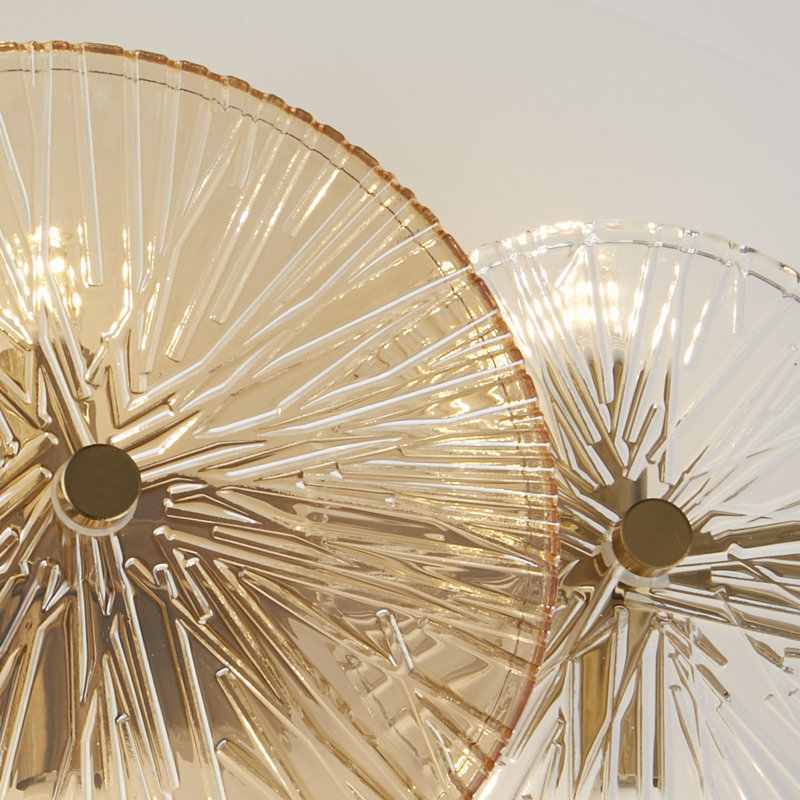 Gatsby Glass Flush Mount