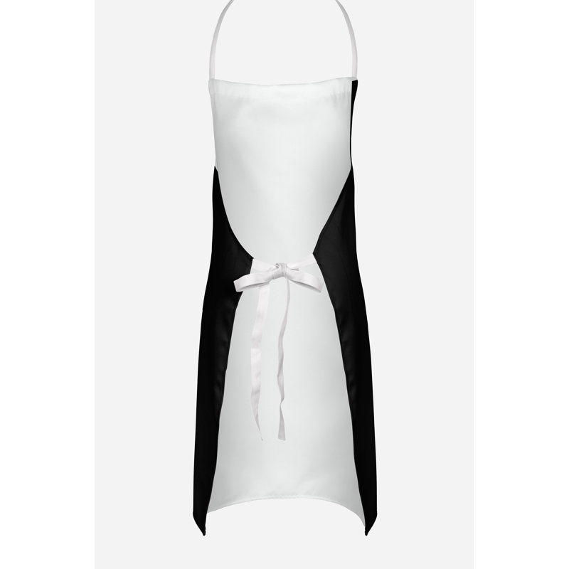 No Pattern Bib Apron