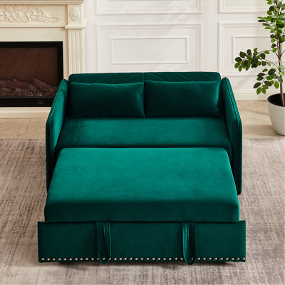 Chaise moderne, position réglable, rembourrage en mousse, pour un lit de repos en velours avec coussins, structure en bois, longue durée