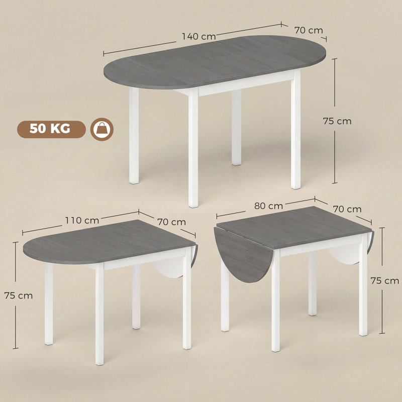 Pine Oval Solid Wood Dining Table