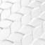 Art Deco Frosted 1.25" x 3" Glass Mosaic Wall Tile-40604216