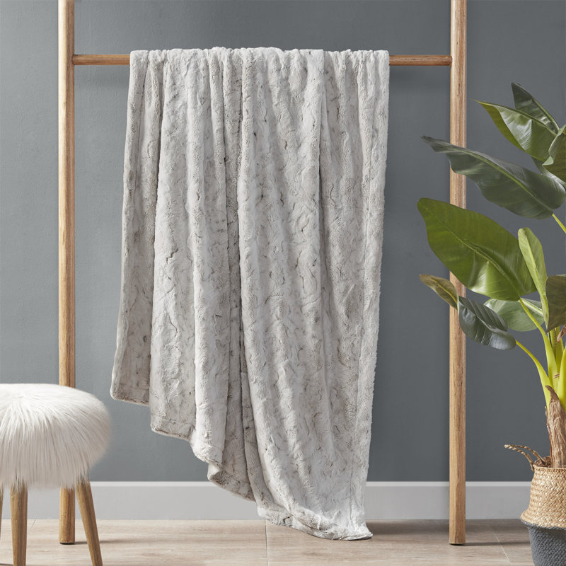 Luxueux confort beige en fausse fourrure chic et confortable