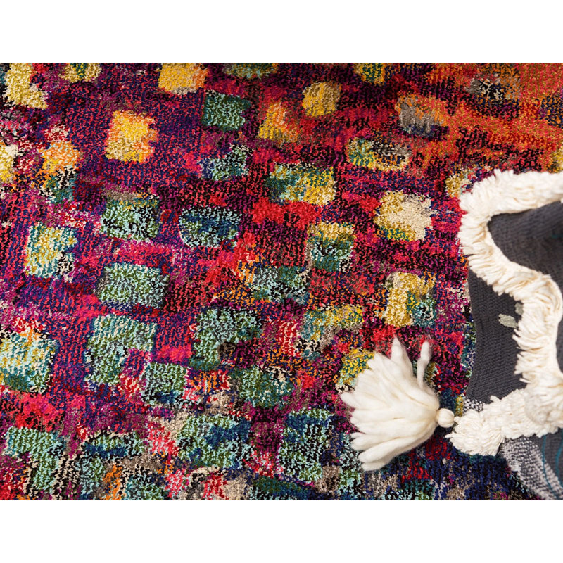 Meadow Geometric Multicolor Area Rug, Rectangle 10' x 13'