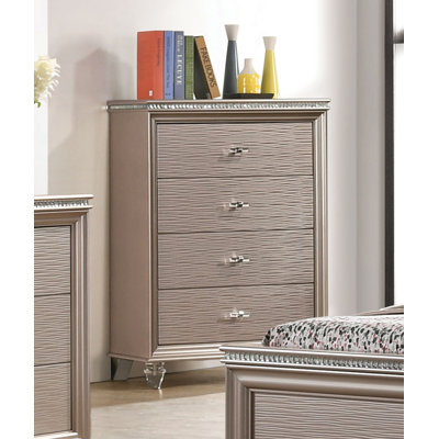 Sienna 4 Drawer 30.13" W Chest