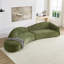 Canapé confortable avec méridienne 145,67 po Mid-Century