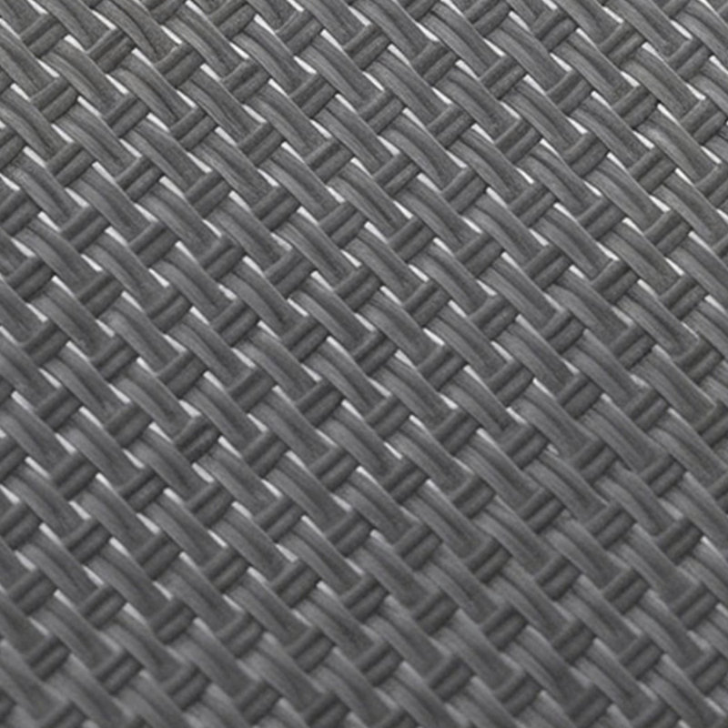 Ensemble de 2 chaises berçantes ergonomiques avec glissade en douceur et tissu en filet durable, Gris