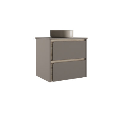 Meuble-lavabo mural simple 24 po avec lavabo vasque Cordoba